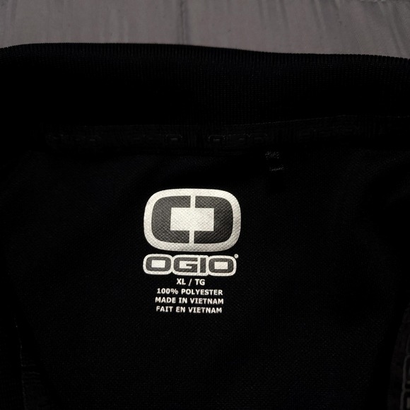 OGIO Audi Golf Polo Mens XL Black Performance - Picture 3 of 10